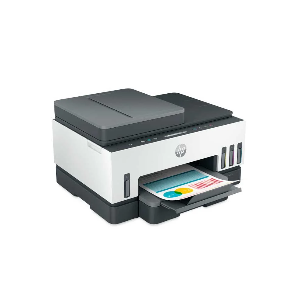 IMPRESORA HP SMART TANK 750 IMP/COP/SCAN/RED/WIFI/BIVOLT - Vista 2