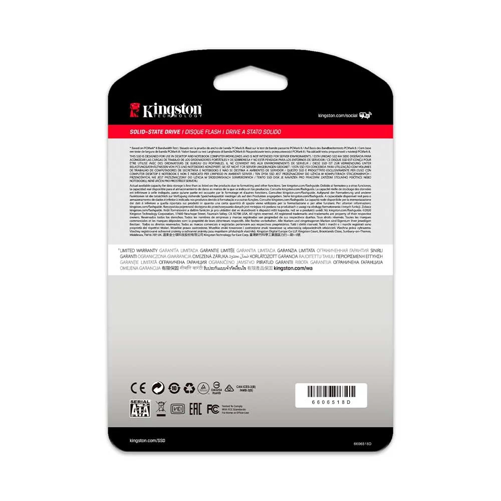 SSD 2.5" SATA3 240GB KINGSTON SA400S37/240G - Vista 4