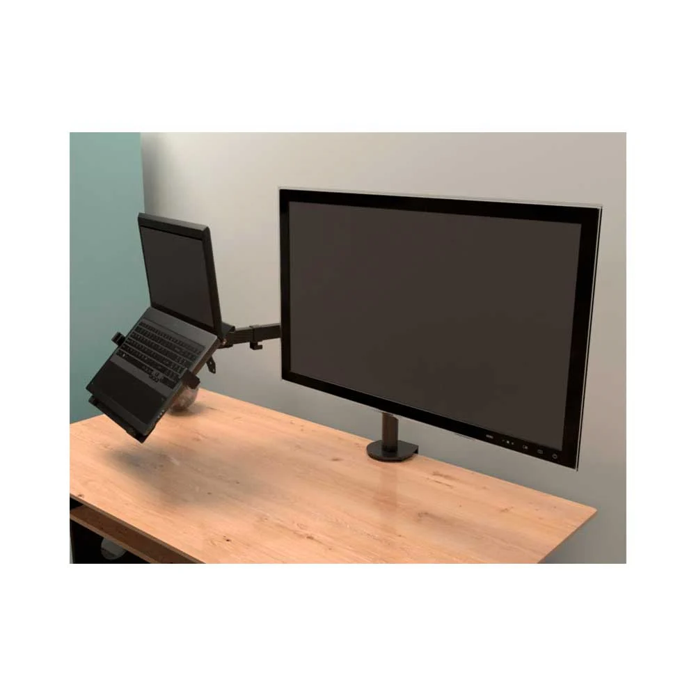SOPORTE P/1MON-1NB KLIP KMM-301 13"-32"/15.6" 8KG/4.5KG ART/INCL/GIRA - Vista 5