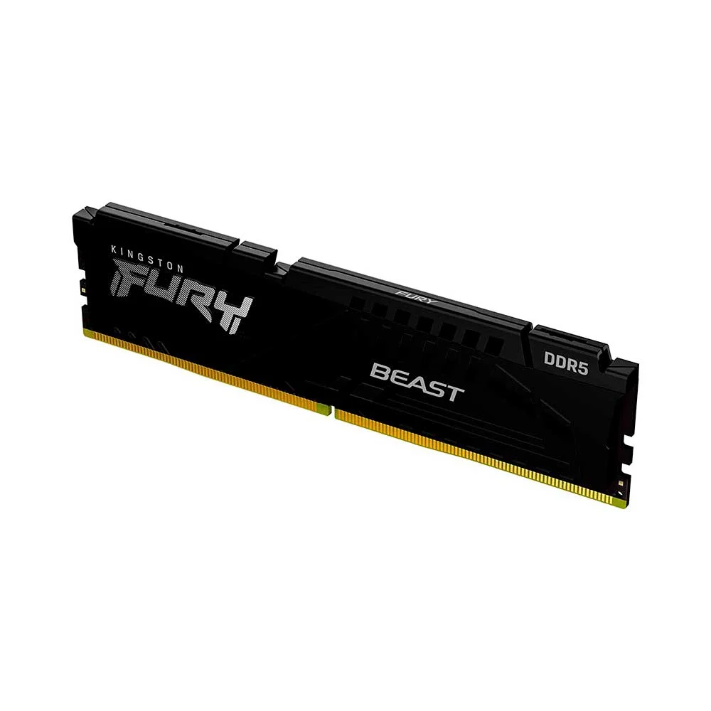 MEMORIA RAM DDR5 16GB 5600 KINGSTON FURY BEAST BK KF556C40BB-16 - Vista 3