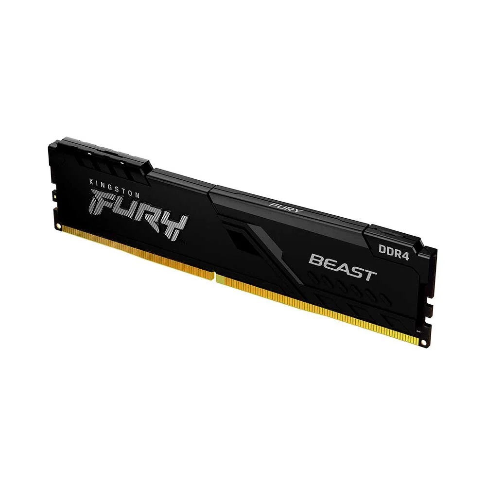 MEMORIA RAM DDR4 16GB 3200 KINGSTON FURY BEAST BK KF432C16BB/16 XMP - Vista 2