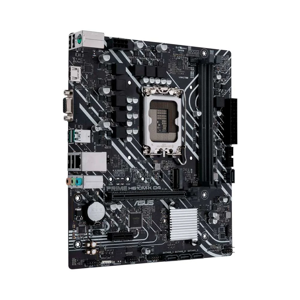 PLACA MADRE ASUS 1700 PRIME H610M-K D4 V/S/R/HDMI/M2/DDR4/USB3.2/MATX - Vista 2