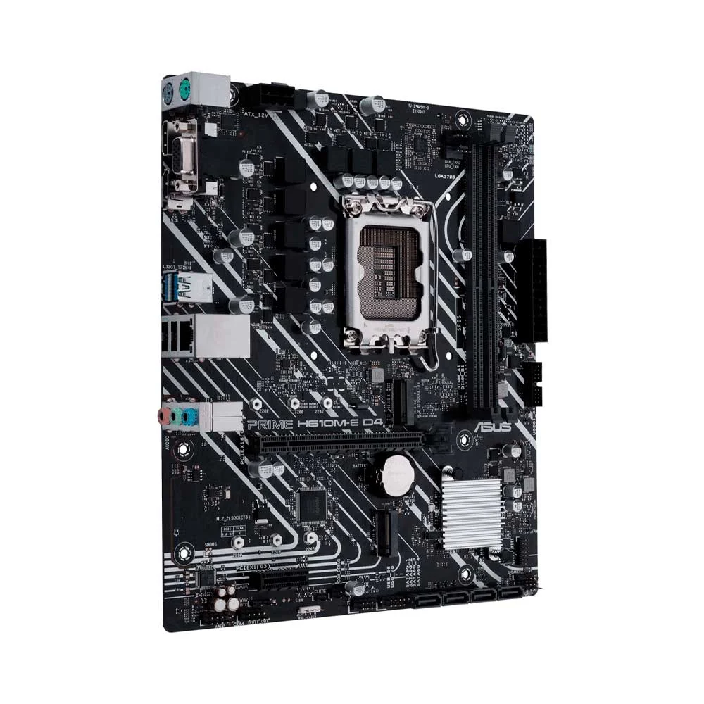 PLACA MADRE ASUS 1700 PRIME H610M-E D4 V/S/R/HDMI/2M2/DDR4/USB3.2/MATX - Vista 2