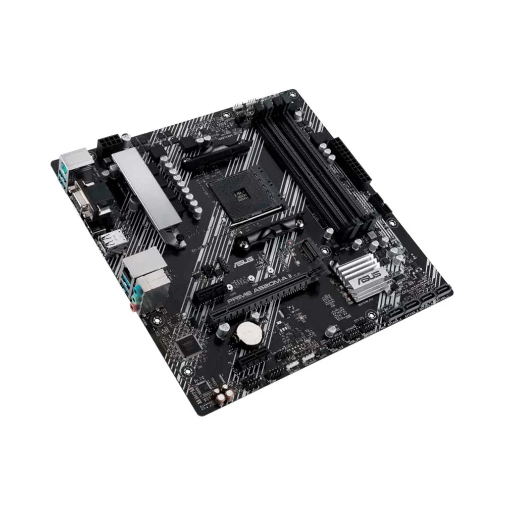 PLACA MADRE ASUS AM4 PRIME A520M-A II V/S/R/HDMI/DP/M.2/DDR4/MATX - Vista 4