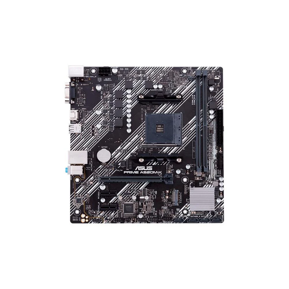 PLACA MADRE ASUS AM4 PRIME A520M-K V/S/R/HDMI/DVI/COM/M2/DDR4/MATX - Vista 2