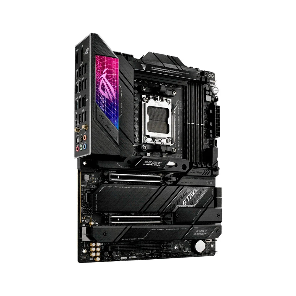 PLACA MADRE ASUS AM5 ROG STRIX X670E-E GAMING WIFI S/R/HDMI/DP/WIFI/4M2/DP/USB3.2/DDR5/ATX - Vista 2