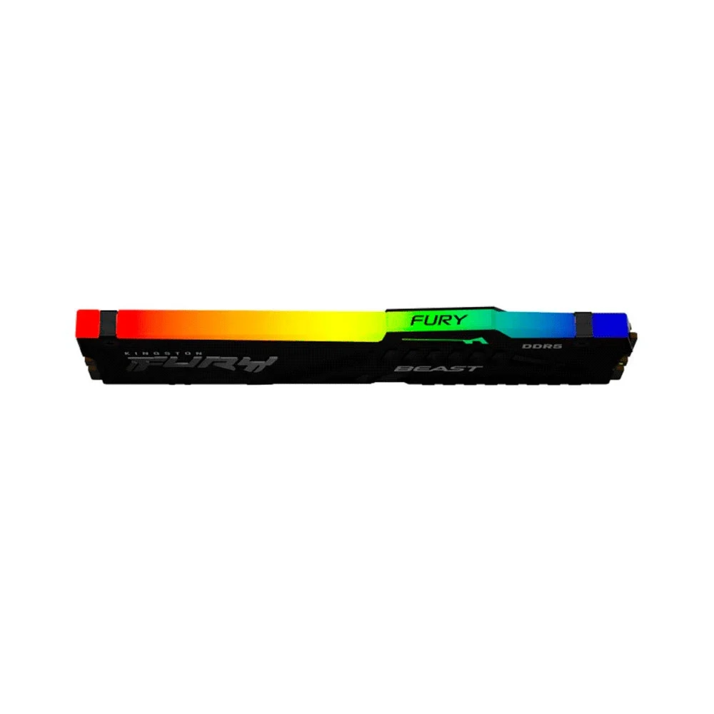 MEMORIA RAM DDR5 16GB 5600 KINGSTON FURY BEAST BK KF556C40BBA-16 RGB XMP - Vista 3