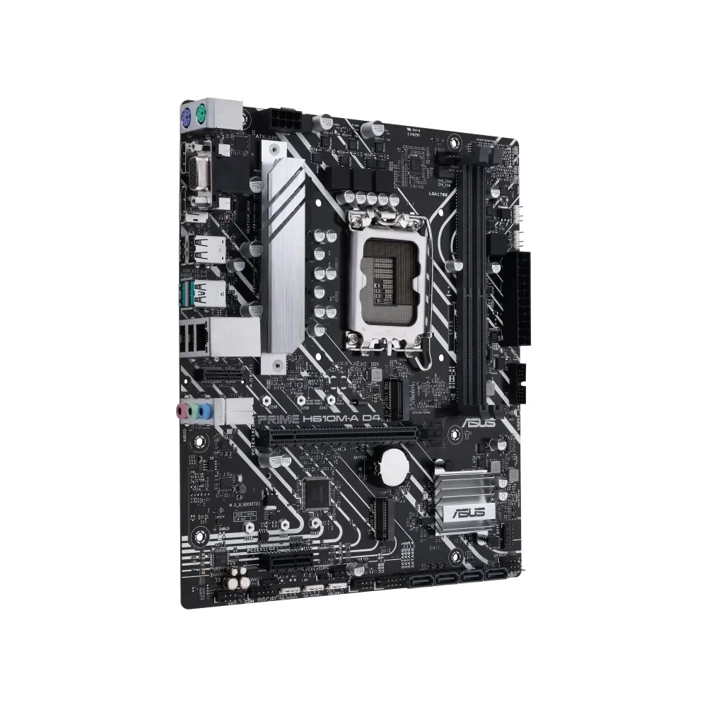 PLACA MADRE ASUS 1700 H610M-A D4 PRIME V/S/R/HDMI/DP/2M2/DDR4/USB3.2/MATX - Vista 2