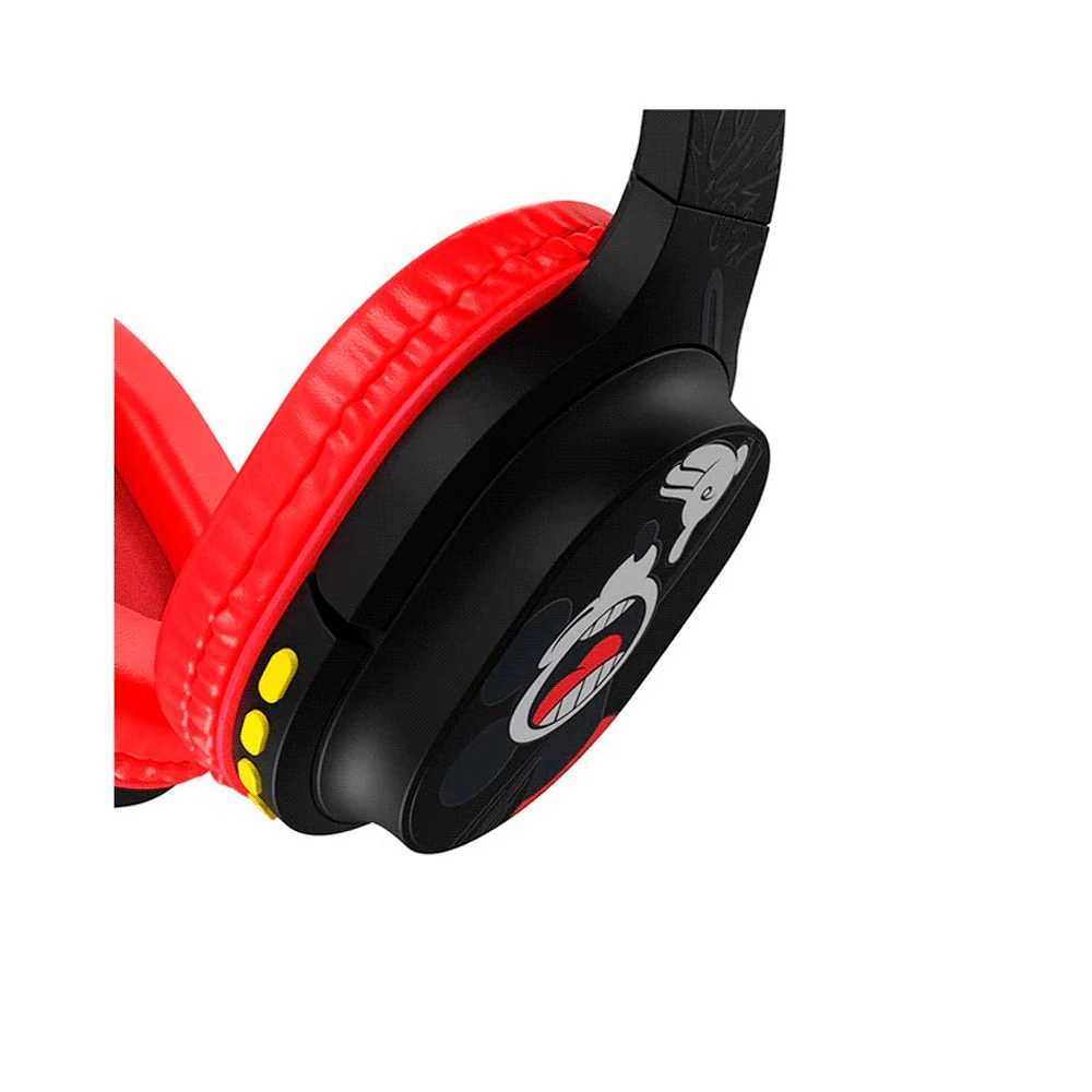 AURICULAR CON MICROFONO XTECH XTH-D660MK MICKEY MOUSE BT/3.5MM/1JACK/NEGRO - Vista 2