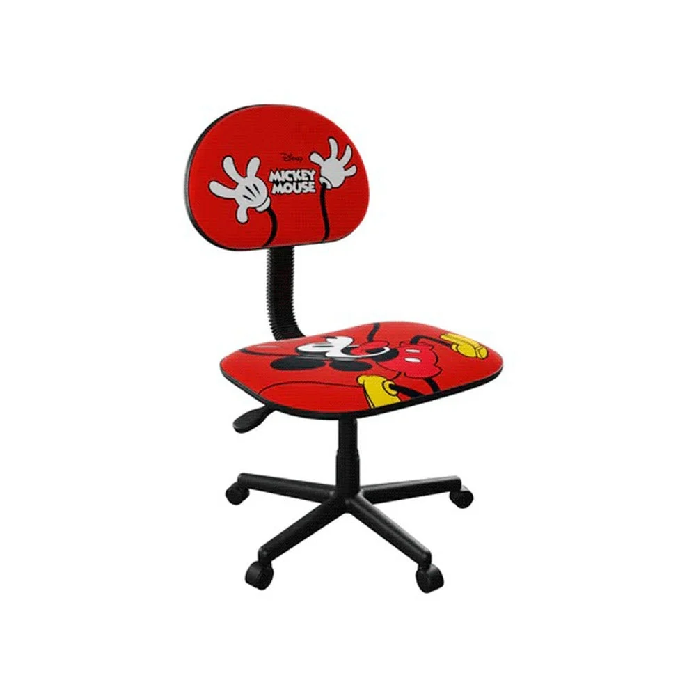 SILLA XTECH MICKEY MOUSE XTF-DC001MK 79.8KG/ROJO - Vista 2