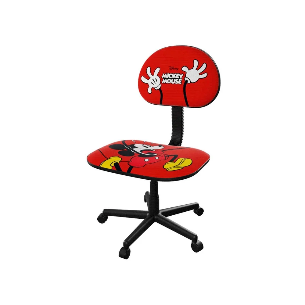 SILLA XTECH MICKEY MOUSE XTF-DC001MK 79.8KG/ROJO - Vista 3