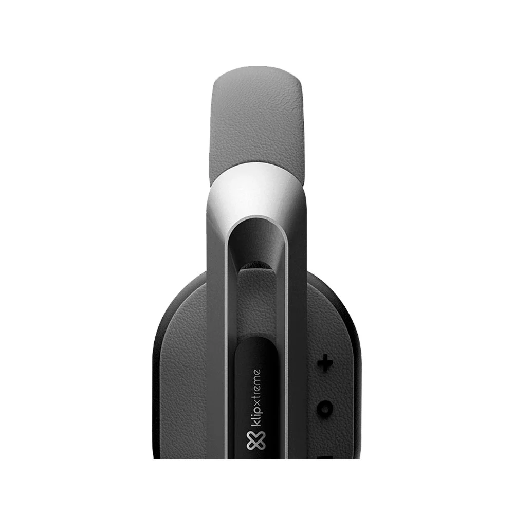 AURICULAR CON MICROFONO KLIP KWH-750GR STYLE HEADPH BLUETOOTH/ 1 JACK 3.5MM GRIS - Vista 2