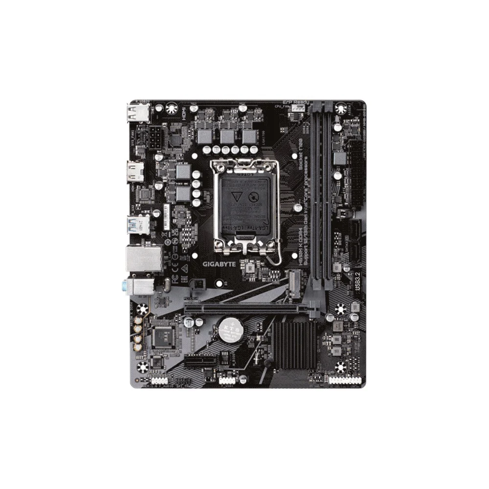 PLACA MADRE GIGABYTE 1700 H610M K DDR4 S/R/HDMI/M2/USB3.2/MATX - Vista 2