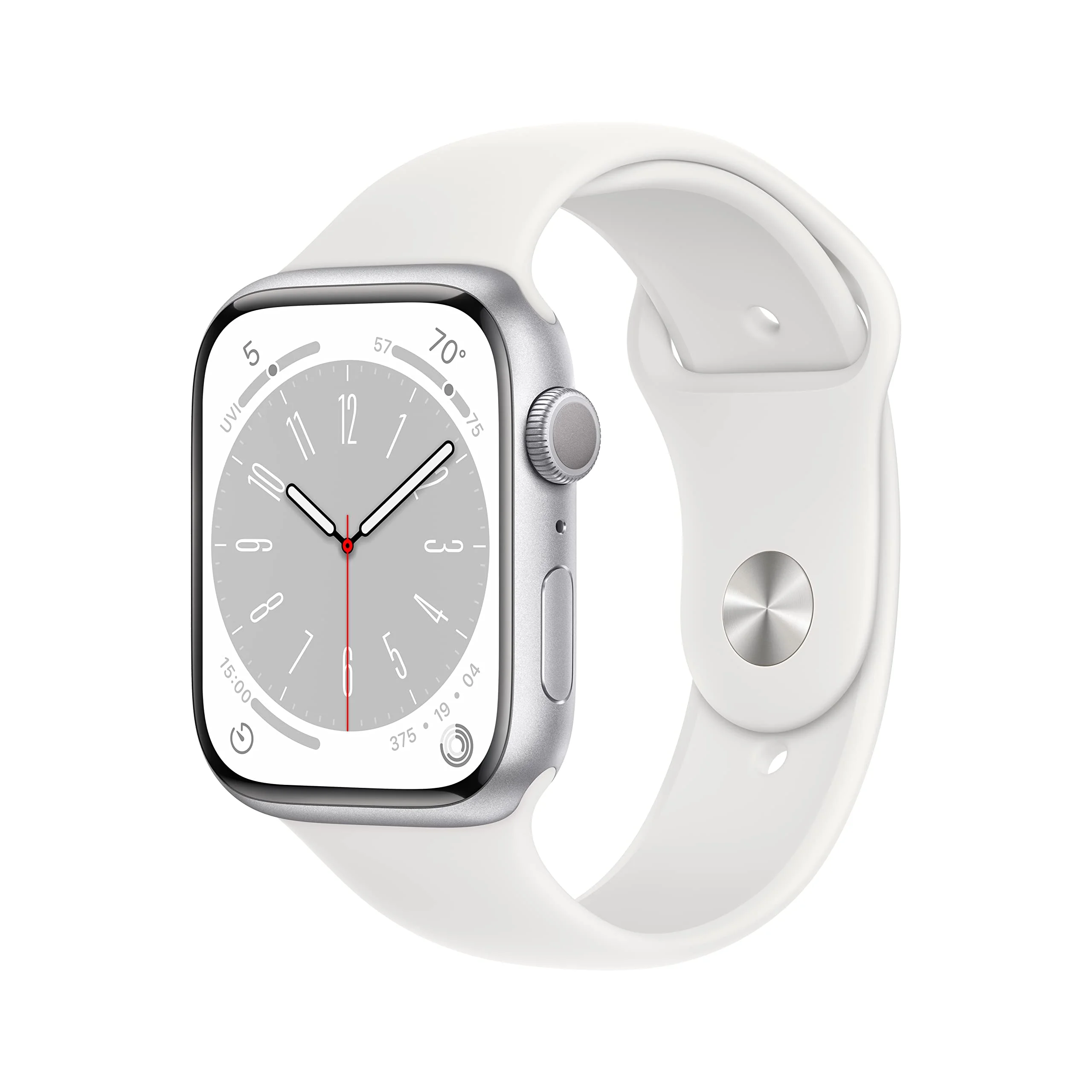 RELOJ APPLE WATCH 45MM PLATEADO ALTA CALIDAD