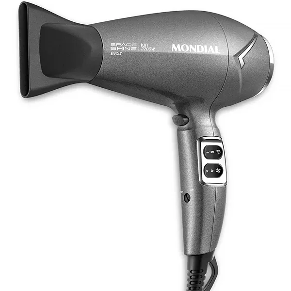 SECADOR DE PELO MONDIAL SPACE SHINE SC-20-BI GRIS