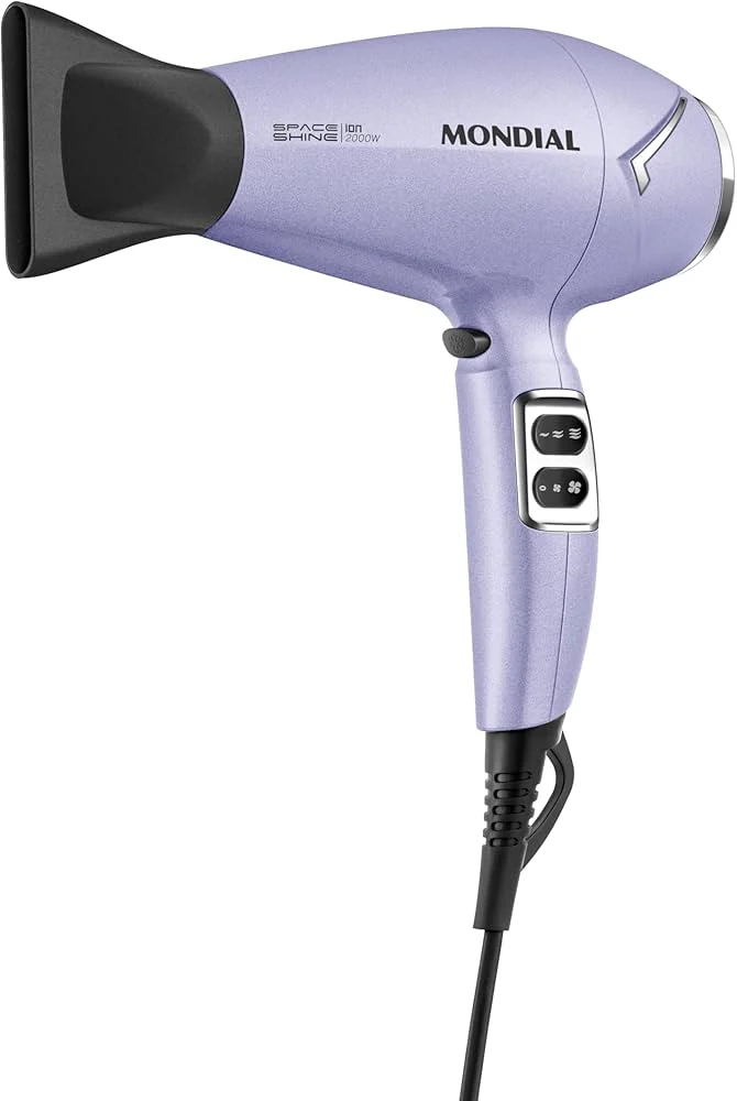 SECADOR DE PELO MONDIAL SPACE SHINE SC-21-BI LILA
