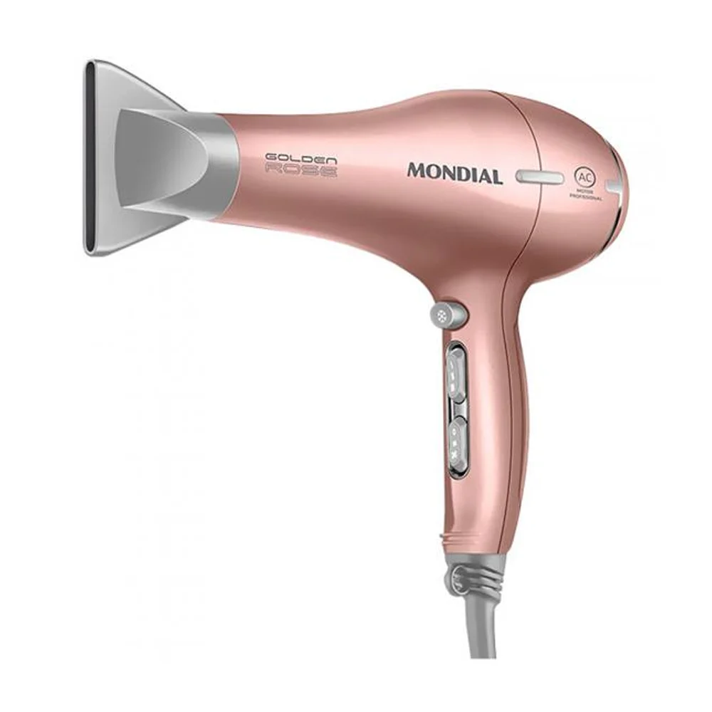 SECADOR DE PELO MONDIAL GOLDEN ROSE SC-32 220V