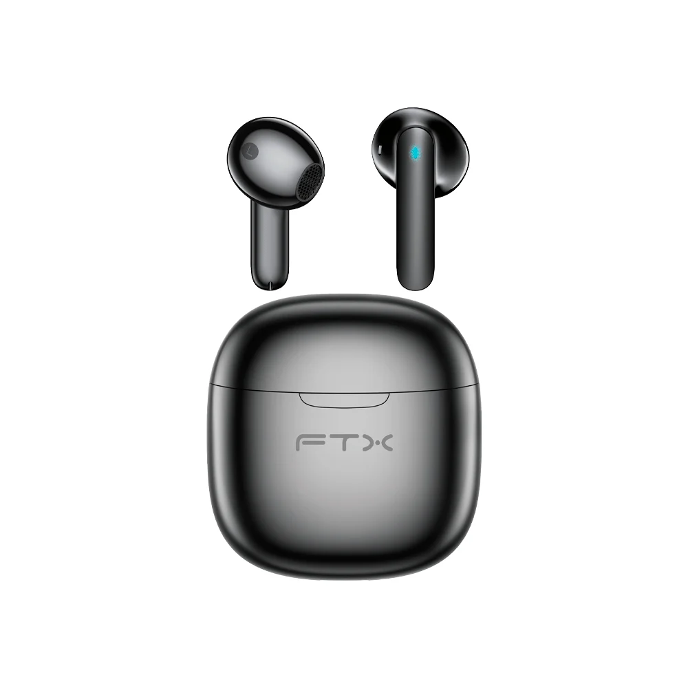 AURICULAR CON MICROFONO FTX E68-BK BT/MIC/ENC/TOUCH/IPX6 NEGRO