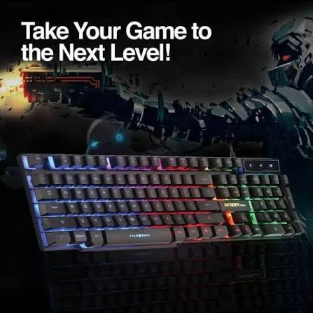 TECLADO ARGOM ARG-KB-0328BK-1