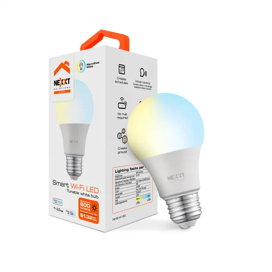 FOCO NEXXT IOT 220V 9W A19 E26/27 CALIDA/FRIA NHB-W120