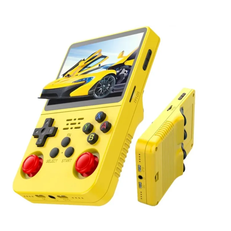 CONSOLA RETRO RS36 AMARILLO