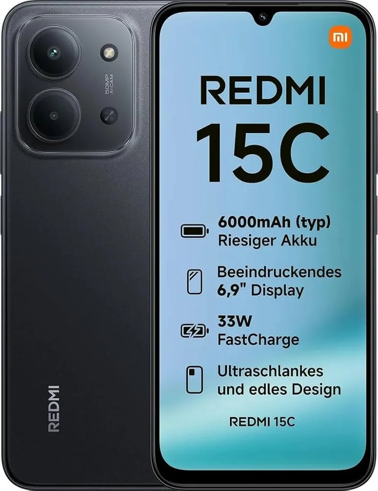 XIAOMI REDMI 15C 8/256 NEGRO