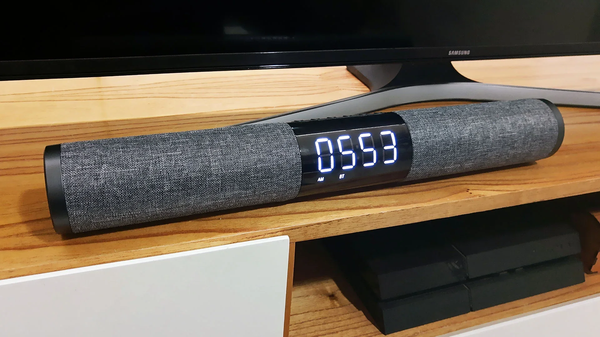 TV SOUND BAR XTECH XTS650 STYX 30W/BT/MSD/USB/RELOJ/ALARMA/NEGRO