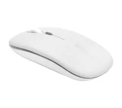 MOUSE INALAMBRICO SATE BT+2.4GHZ BLANCO A-782G