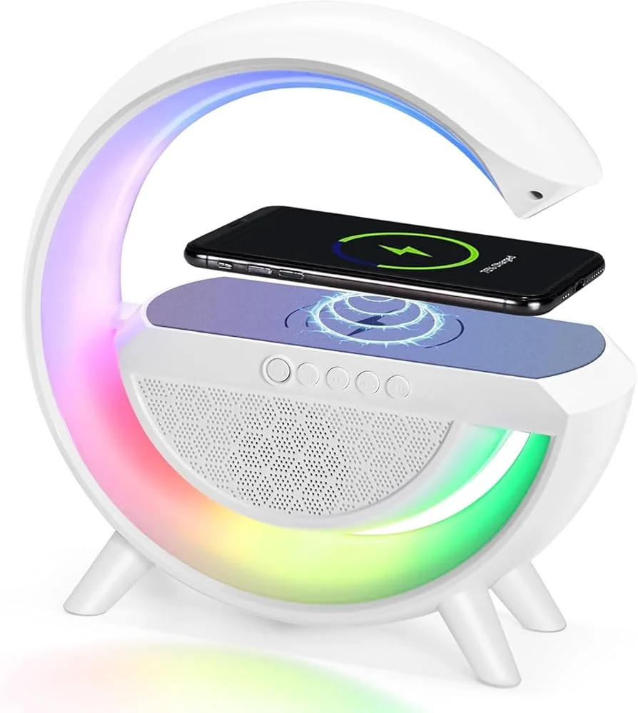 SPEAKER LUO LU-3168 C/ LUZ LED Y CARGA INALAMBRICA