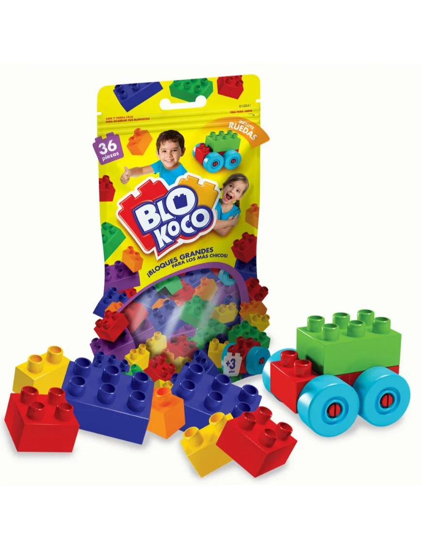 SET DE BLOQUES DOYPACK 36 PIEZAS