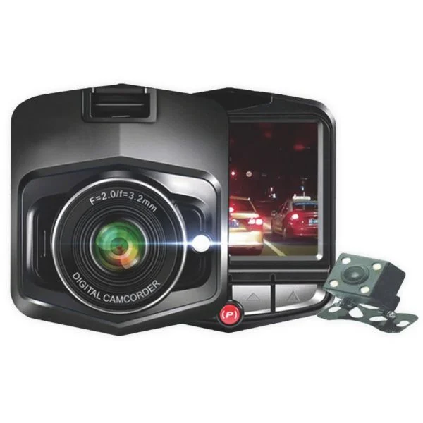 CAMARA P/ AUTO SATE DVR DUAL CAM.FULL HD 720P A-DVR051