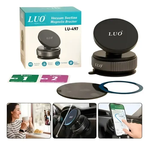 SOPORTE DE CELULAR MAGNETICO LUO LU497