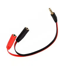 ADAPTADOR SATE P/ AURICULAR 1 P/ 2 HS201T