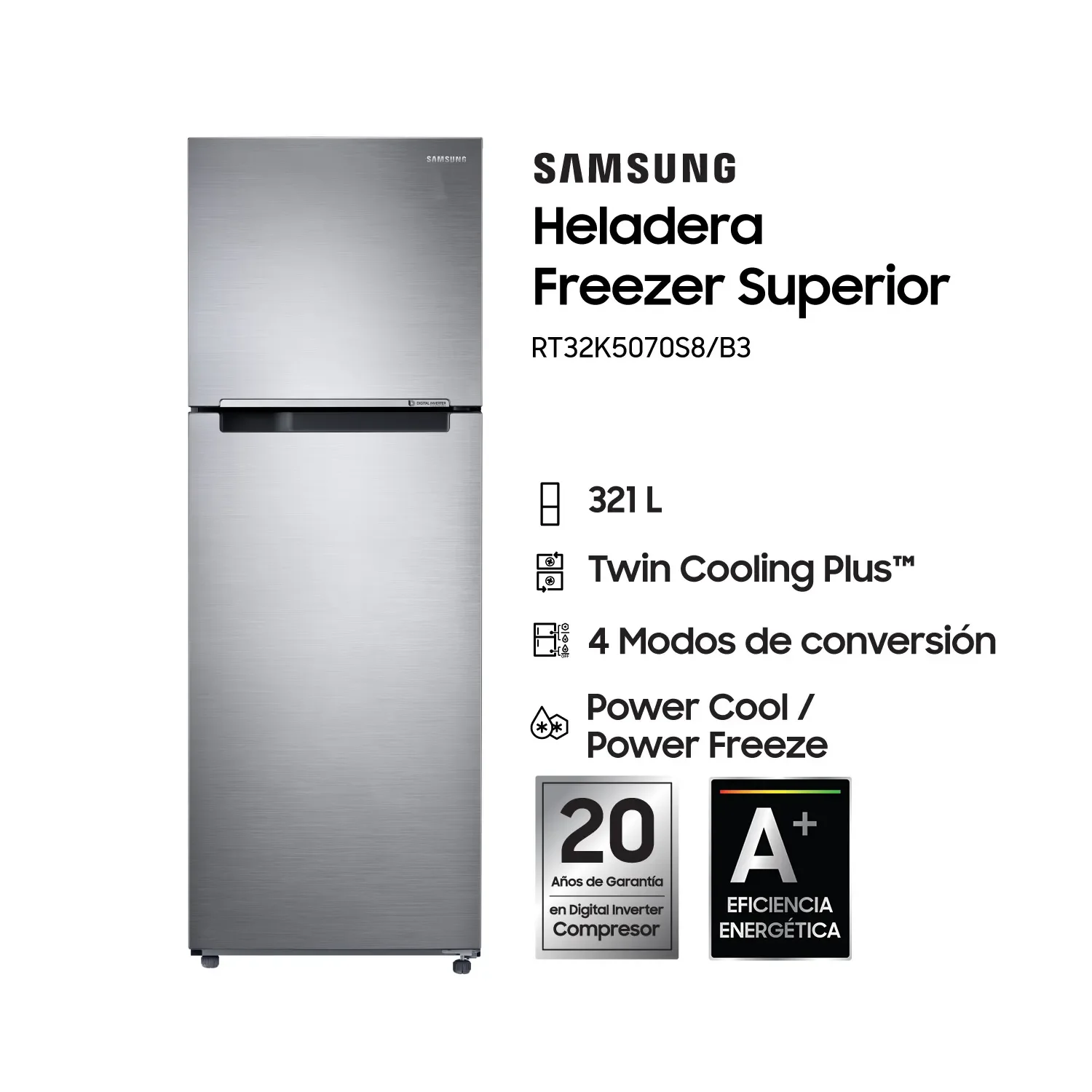 Refrigerador Samsung 320L