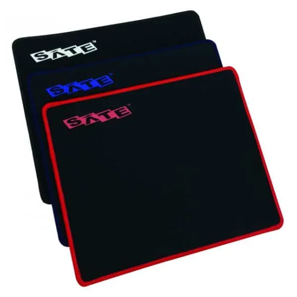 MOUSE PAD SATE NEGRO 21*25CM A-PAD011