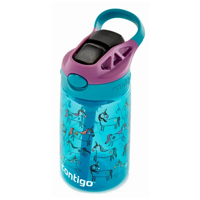 BOTELLA CONTIGO KIDS AUTOSPOUT 414ML UNICORNIOS