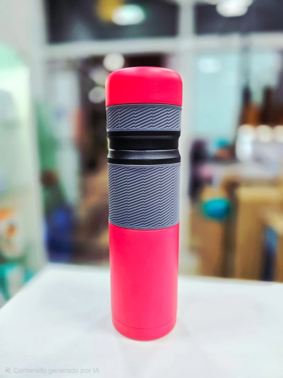 KIT TERMO 800ML + MATERO 150ML H10198 CORAL - Vista 2