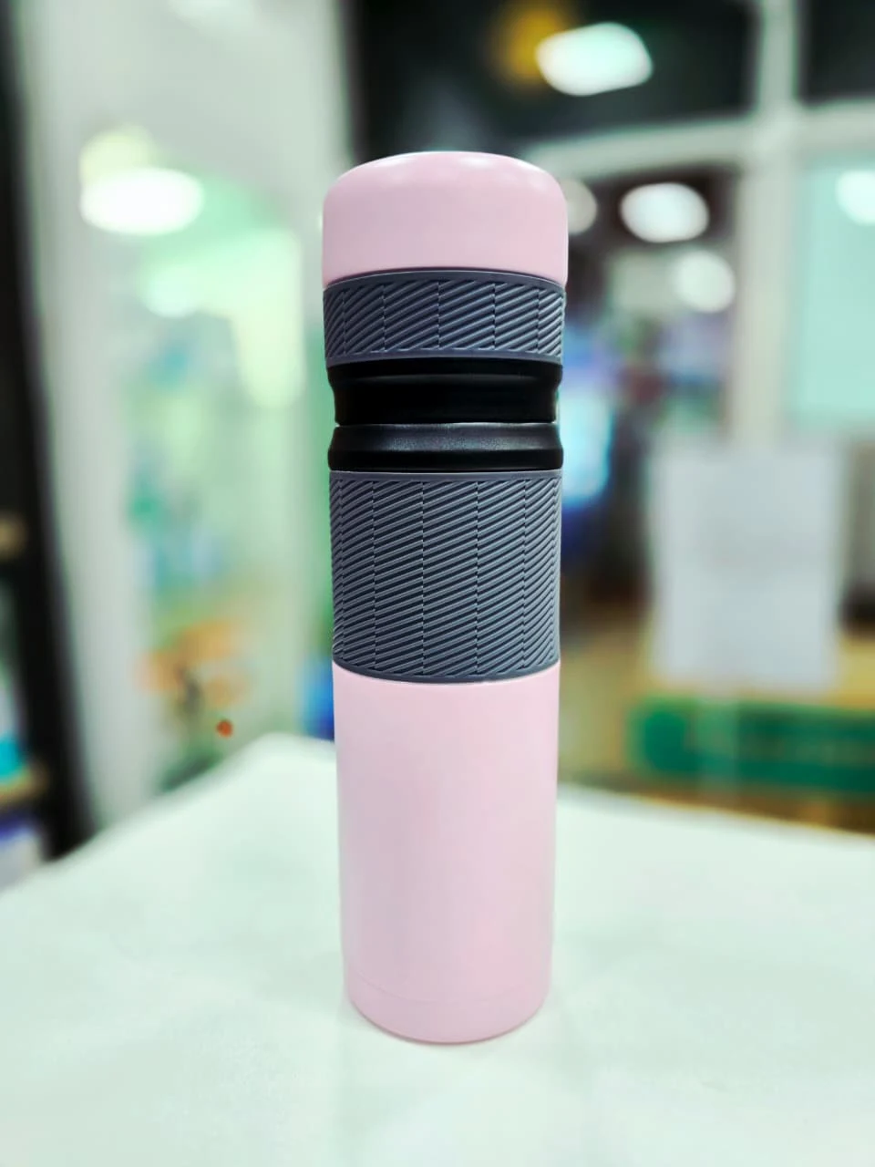 KIT TERMO 800ML + MATERO 150ML H10198 ROSA - Vista 2