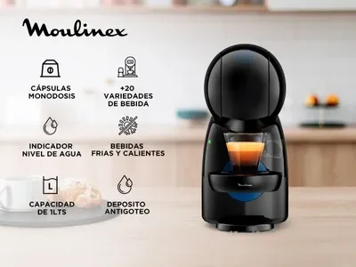 CAFETERA MOULINEX PICCOLO XS NEGRA - Vista 3