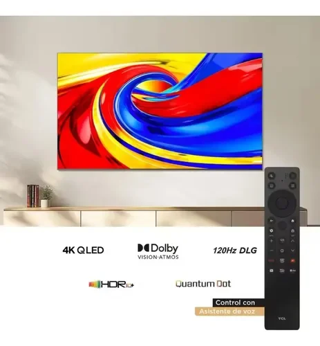 TV TCL 75" SMART QLED 75P7L - Vista 3