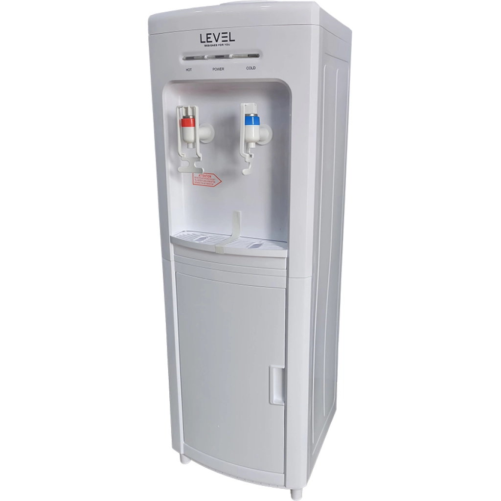 Bebedero de pie LEVEL LVD-001 con compresor, agua fría y caliente