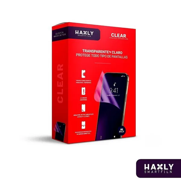 Lámina protectora transparente Haxly Smartfilm Clear