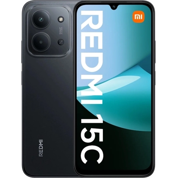 Celular Xiaomi REDMI 15C 4 GB RAM 256 GB negro