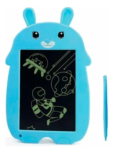 Pizarra electrónica infantil Luo LU-A80 8,5 pulgadas diseño de conejo