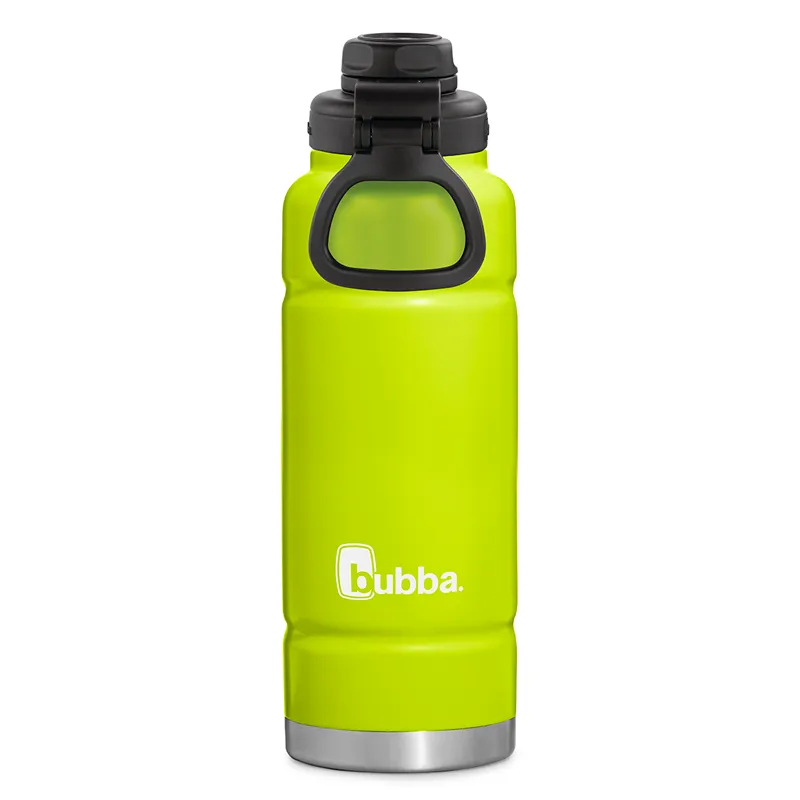 Botella térmica de acero inoxidable Bubba Trailblazer de 1.2 litros (40oz) en color verde Sour Apple