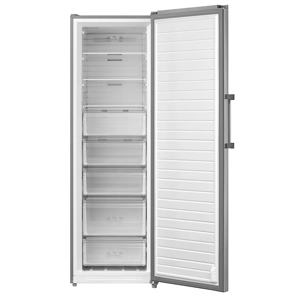 CONGELADOR VERTICAL F/S TOKYO 300 INOX CON 5 CAJONES MAS 3 ESTANTES - Vista 2
