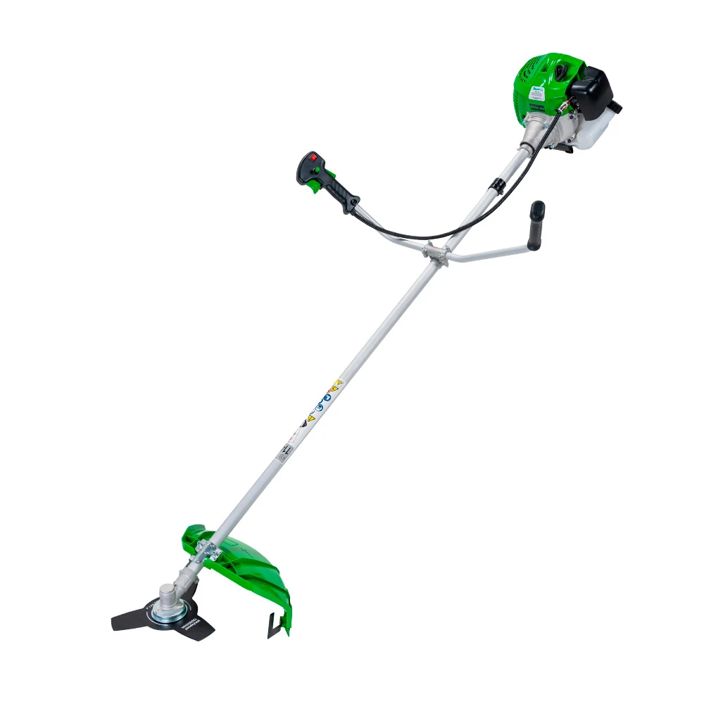 Desmalezadora Trapp RTX-43 de eje recto con motor a combustión y manillar tipo bicicleta