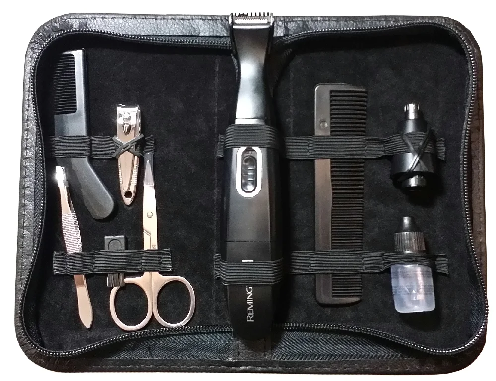 Kit de cuidado personal Remington TLG100 de 12 piezas con estuche