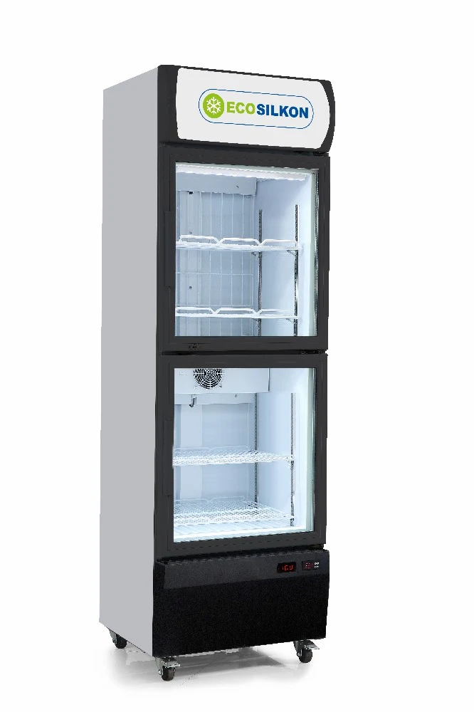 Visicooler EcoSilkon GE-VLD65A de dos puertas independientes