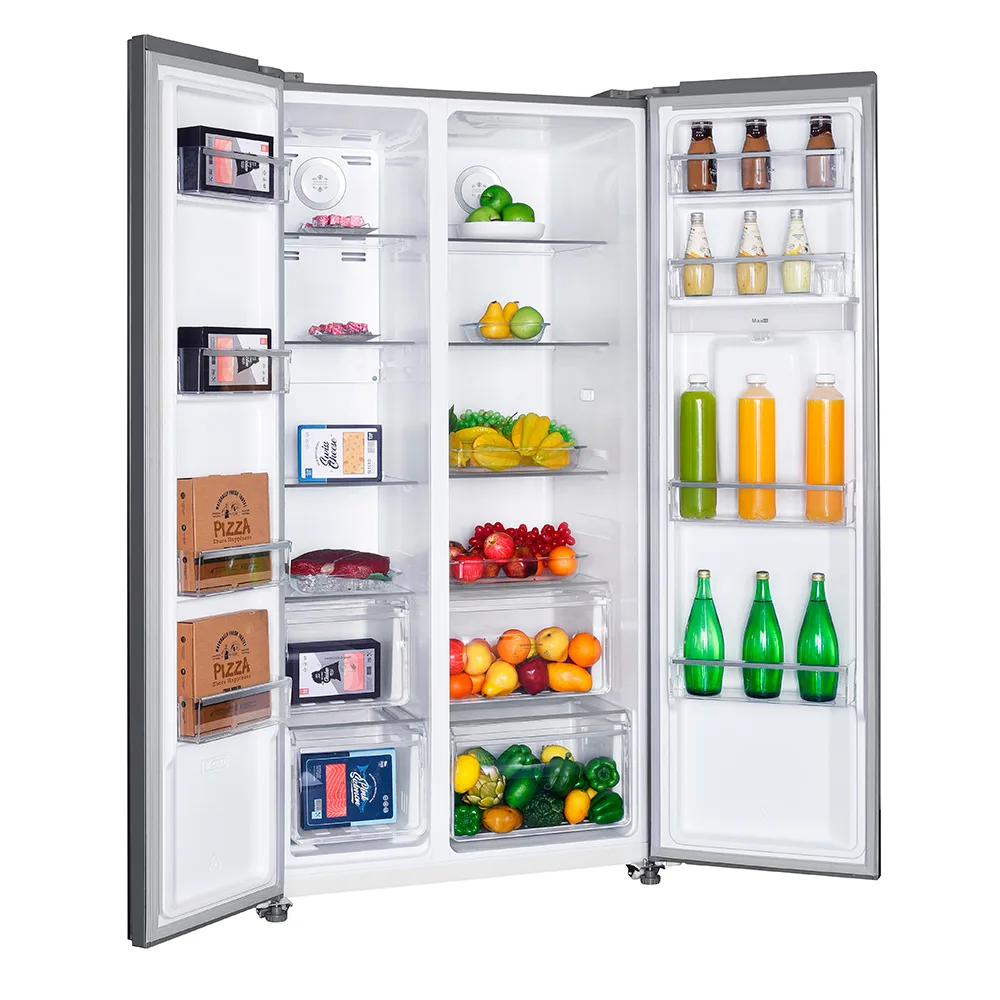 HELADERA WHIRLPOOL SIDE BY SIDE WRS955FDWX 518L INOX INVERTER FRIO SECO - Vista 3